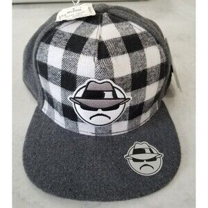 Lowrider plaid embroidered snapback hat new with tag READ